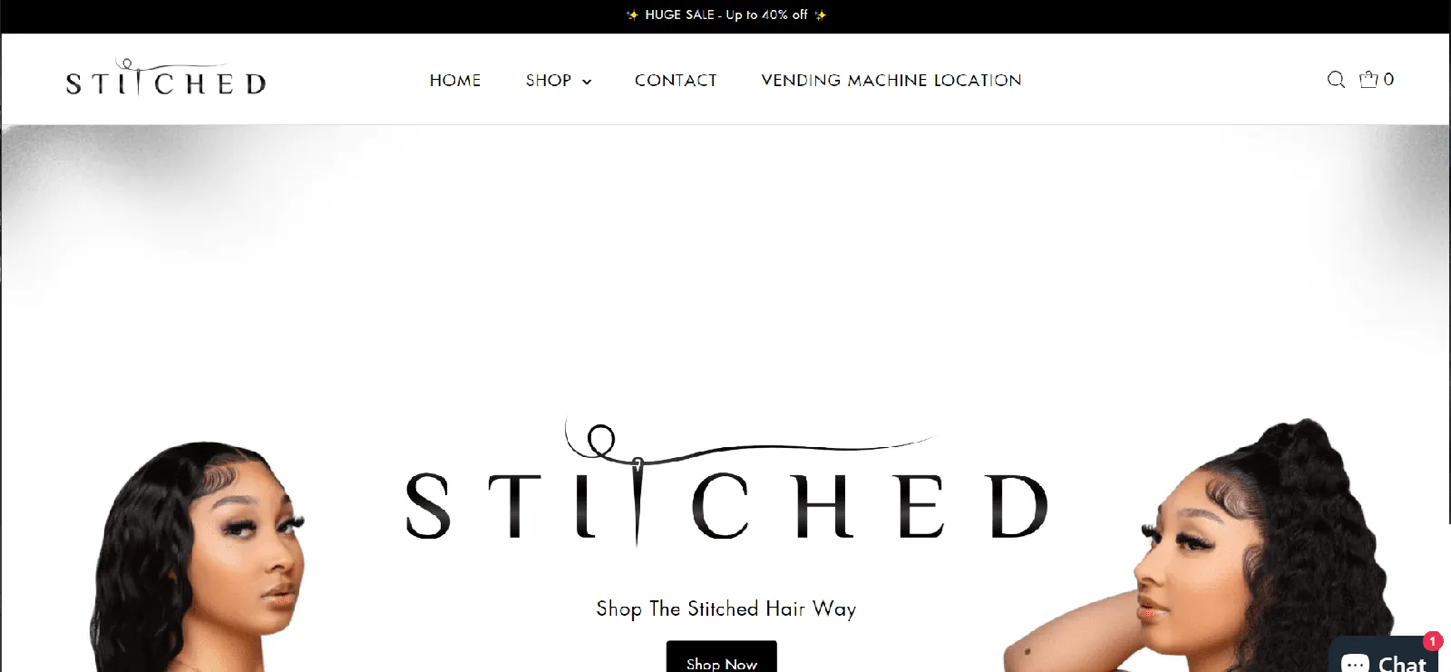 Stitched Hair
