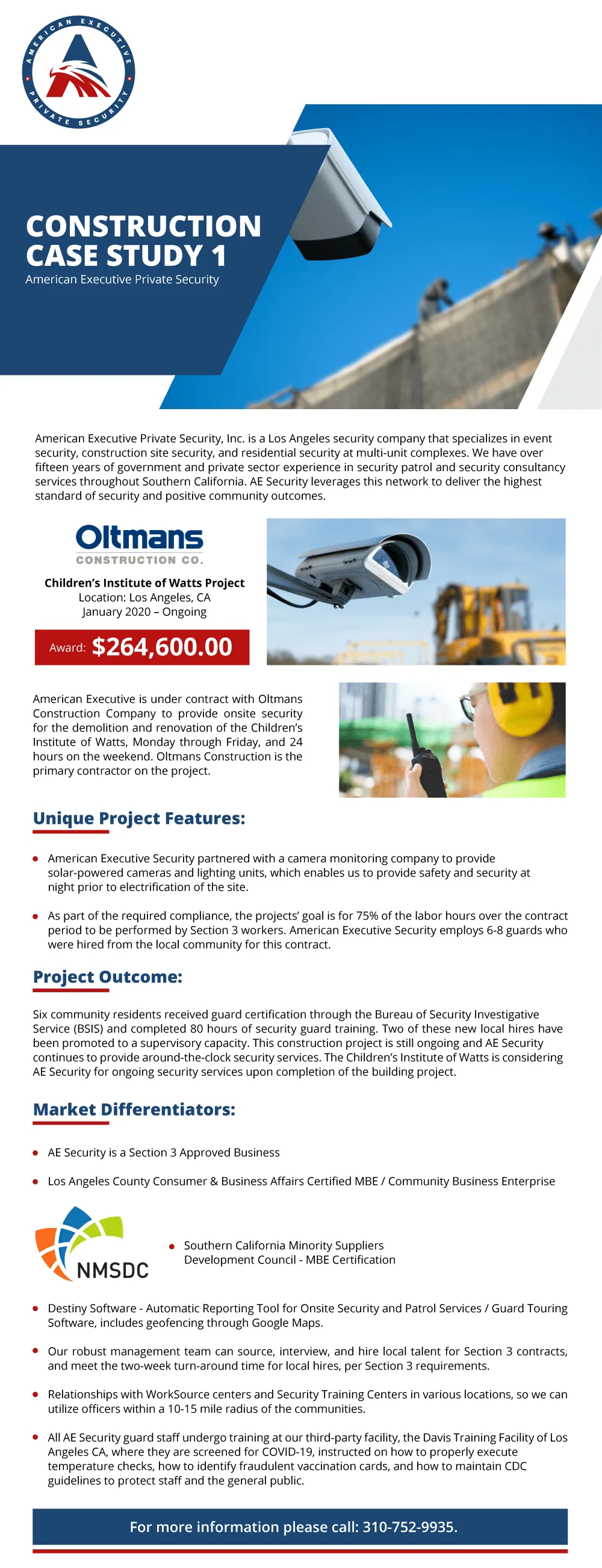Construction Case Study 1